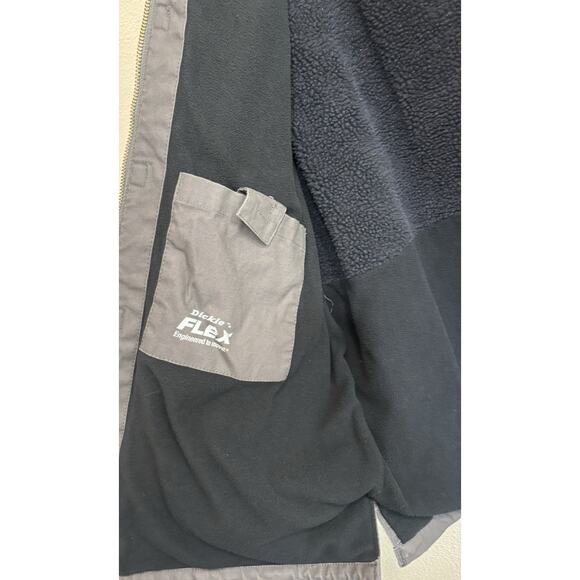 Dickies FLEX Jacket Mens XL Canvas Full Zip Lined Sanded Duck Coat Chore Utility - Picture 6 of 14